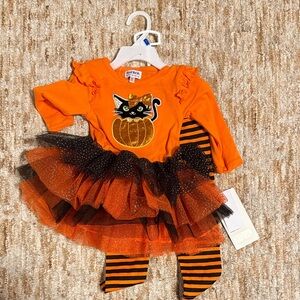 Halloween dress and legging set